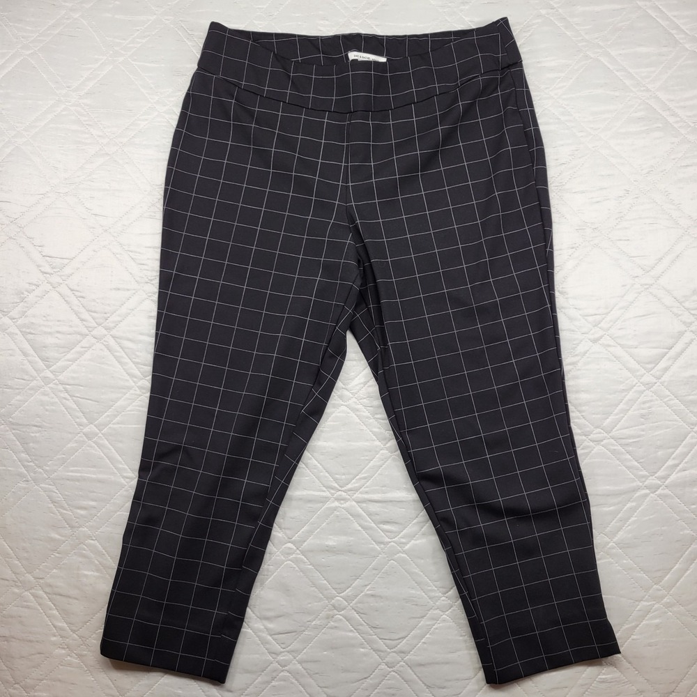 Zac & Rachel Woman black pull on dress pants size 3X waist 40